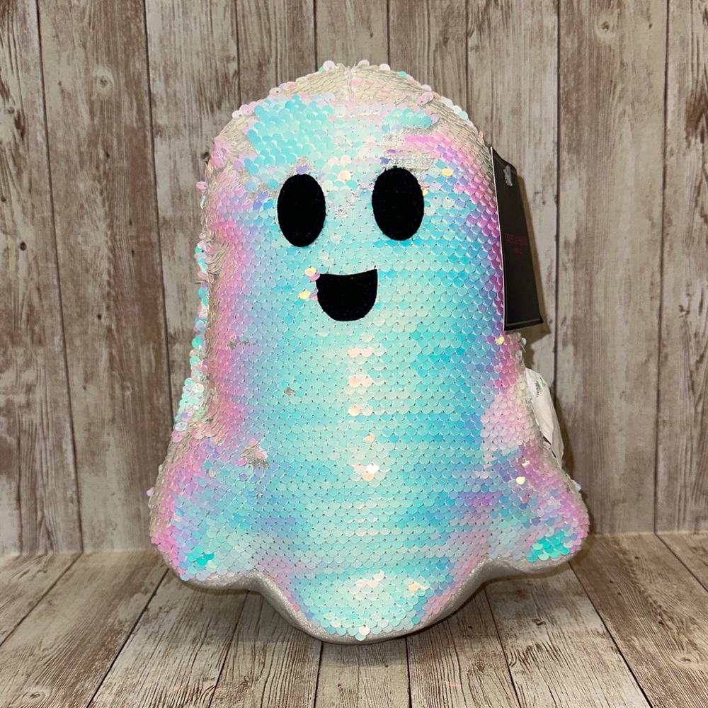 Sequin Ghost Holiday Decor